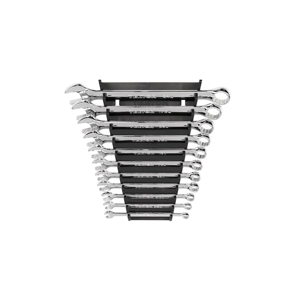 Combination Wrench Set with Rack, 11-Piece (1/4 - 3/4 in.)